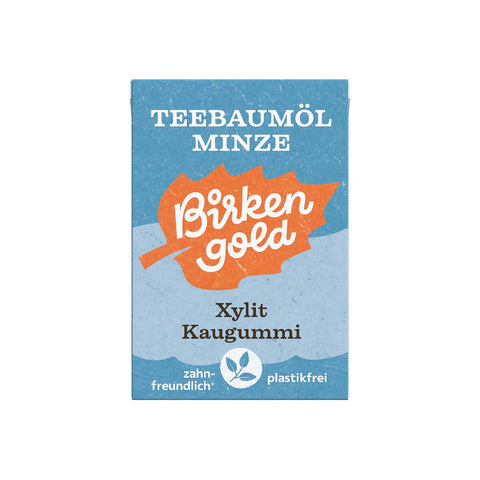 Natur Kaugummi mit Xylit vegan in 6 Sorten