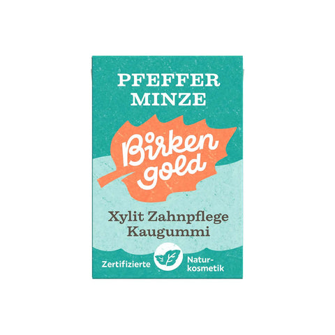 Natur Kaugummi mit Xylit vegan in 6 Sorten