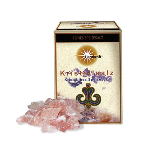 Lichtkraft Kristall Speisesalz Brocken