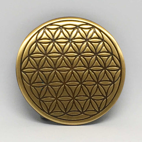 Guertelschnalle BdL DM 7,5cm Messing