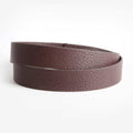 Guertel Kunstleder DM 4cm Mocca