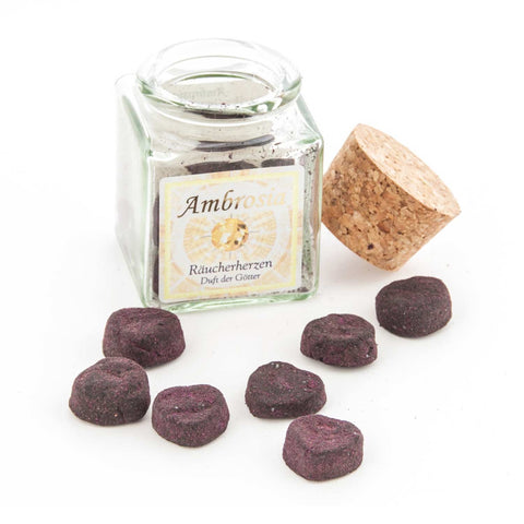 Ambrosia Raeucherherzen Duft der Goetter