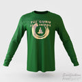 The guru is inside - Soulfashion - Free Spirit - Longsleeve-Shirt - Herren - Gold - Kelly Green