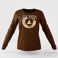 The guru is inside - Soulfashion - Free Spirit - Longsleeve-Shirt - Damen - Gold - Charcoal
