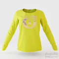 The guru is inside - Soulfashion - Free Spirit - Longsleeve-Shirt - Damen - Gold - Yellow