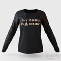 The guru is inside - Soulfashion - Free Spirit - Longsleeve-Shirt - Damen - Gold - Black