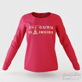 The guru is inside - Soulfashion - Free Spirit - Longsleeve-Shirt - Damen - Gold - Red