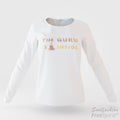 The guru is inside - Soulfashion - Free Spirit - Longsleeve-Shirt - Damen - Gold - White