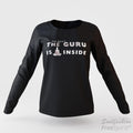 The guru is inside - Soulfashion - Free Spirit - Longsleeve-Shirt - Damen - Silber - Black