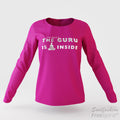 The guru is inside - Soulfashion - Free Spirit - Longsleeve-Shirt - Damen - Silber - Pink