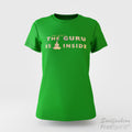 The guru is inside - Soulfashion - Free Spirit - Shirt - Damen - Gold - Fern Green